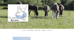 Desktop Screenshot of des-marais-des-anes.com